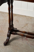 Load image into Gallery viewer, 19th Century English Petite Drop Leaf Table with Drawer

