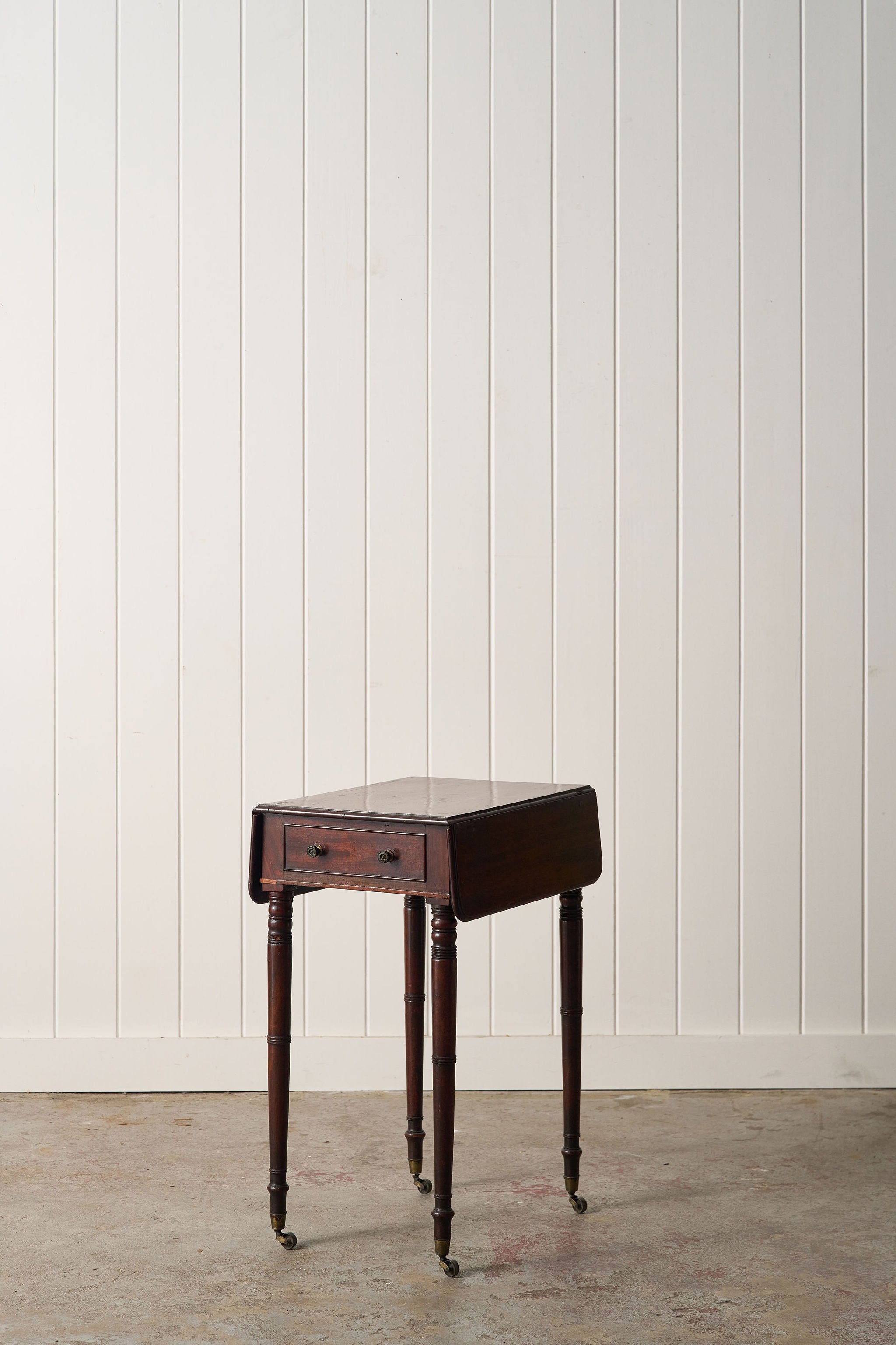 19th Century English Mahogany Petite Pembroke Table