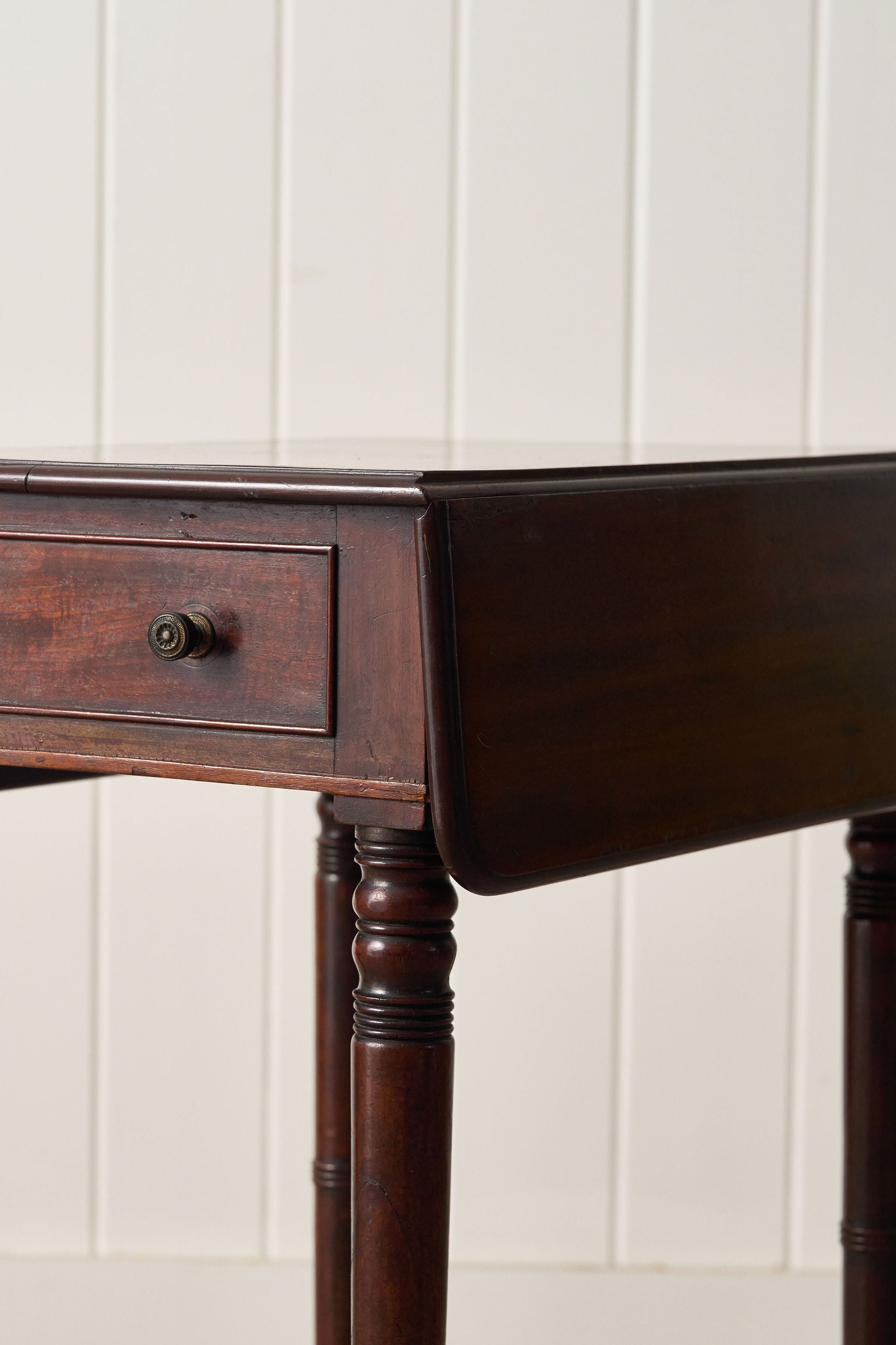 19th Century English Mahogany Petite Pembroke Table