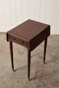Load image into Gallery viewer, 19th Century English Mahogany Petite Pembroke Table
