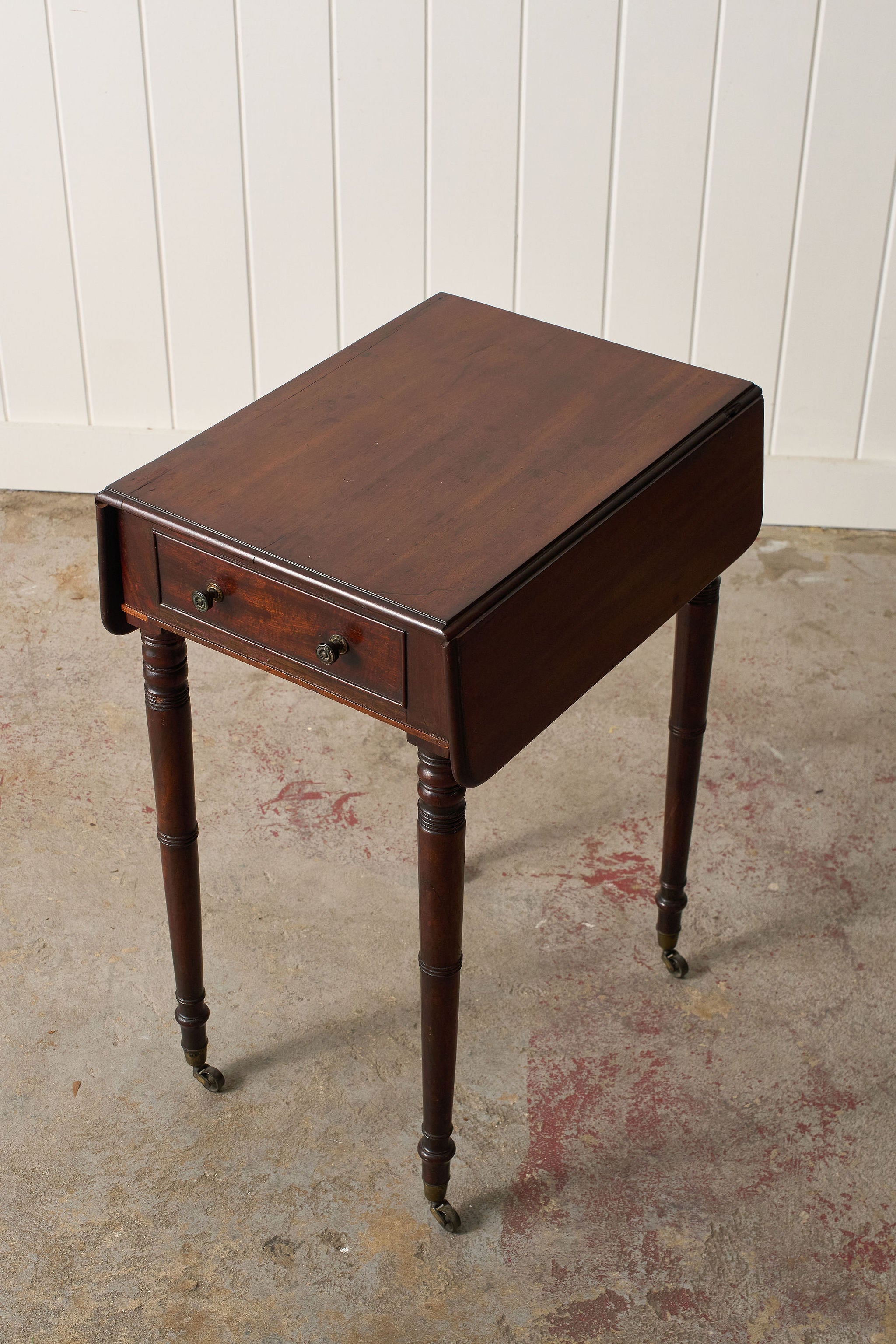 19th Century English Mahogany Petite Pembroke Table