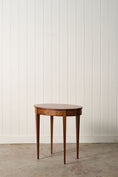 Load image into Gallery viewer, 19th Century Marquetry Inlaid Oval Side Table
