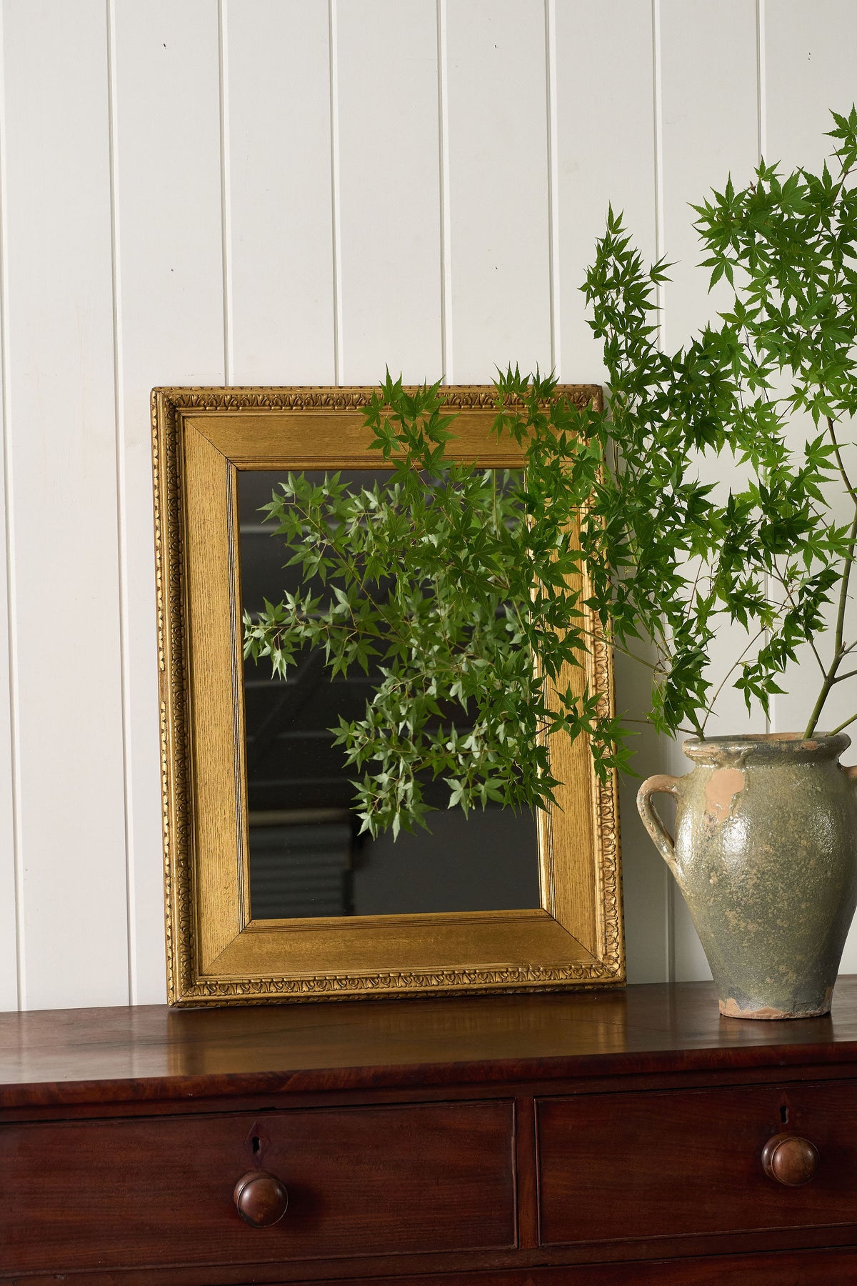 19th Century Giltwood Mirror (New Glass)