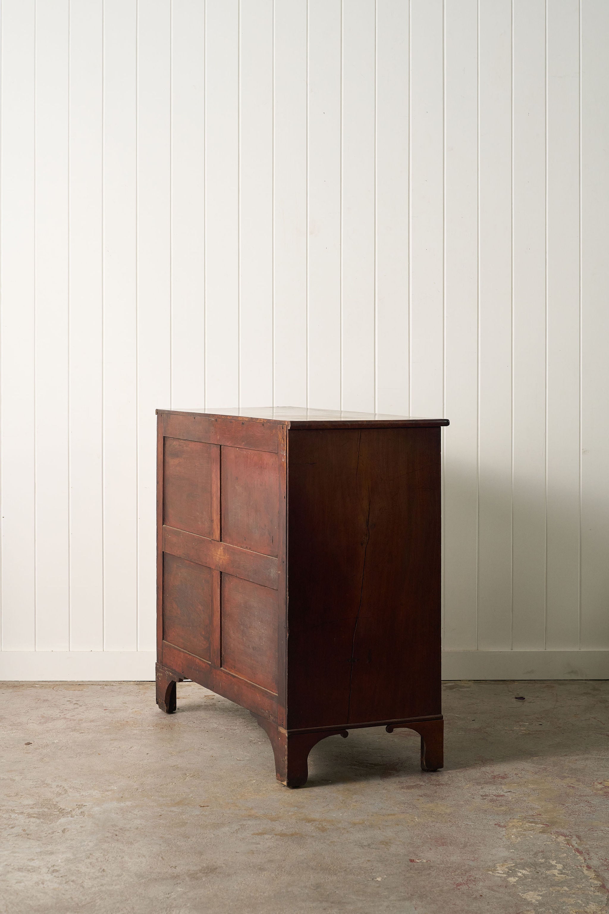Victorian Two Over Three Mahogany Chest Of Drawers (c. 1860)