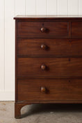 Load image into Gallery viewer, Victorian Two Over Three Mahogany Chest Of Drawers (c. 1860)
