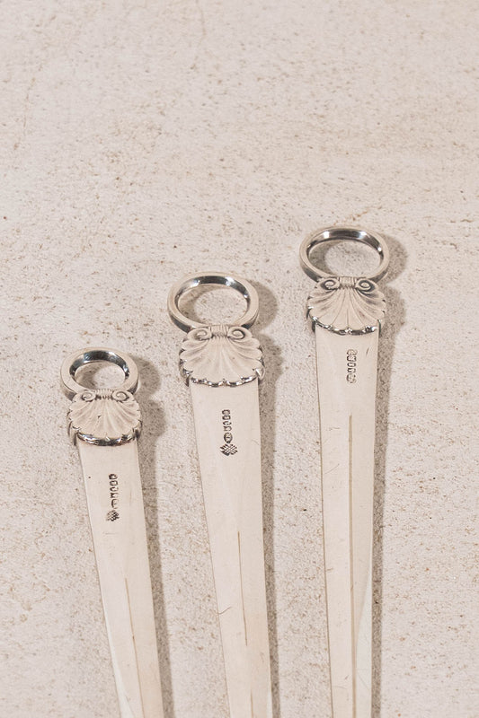 Silver Plate on Brass Letter Opener – William Hutton & Sons, Sheffield, England (c. 1902)