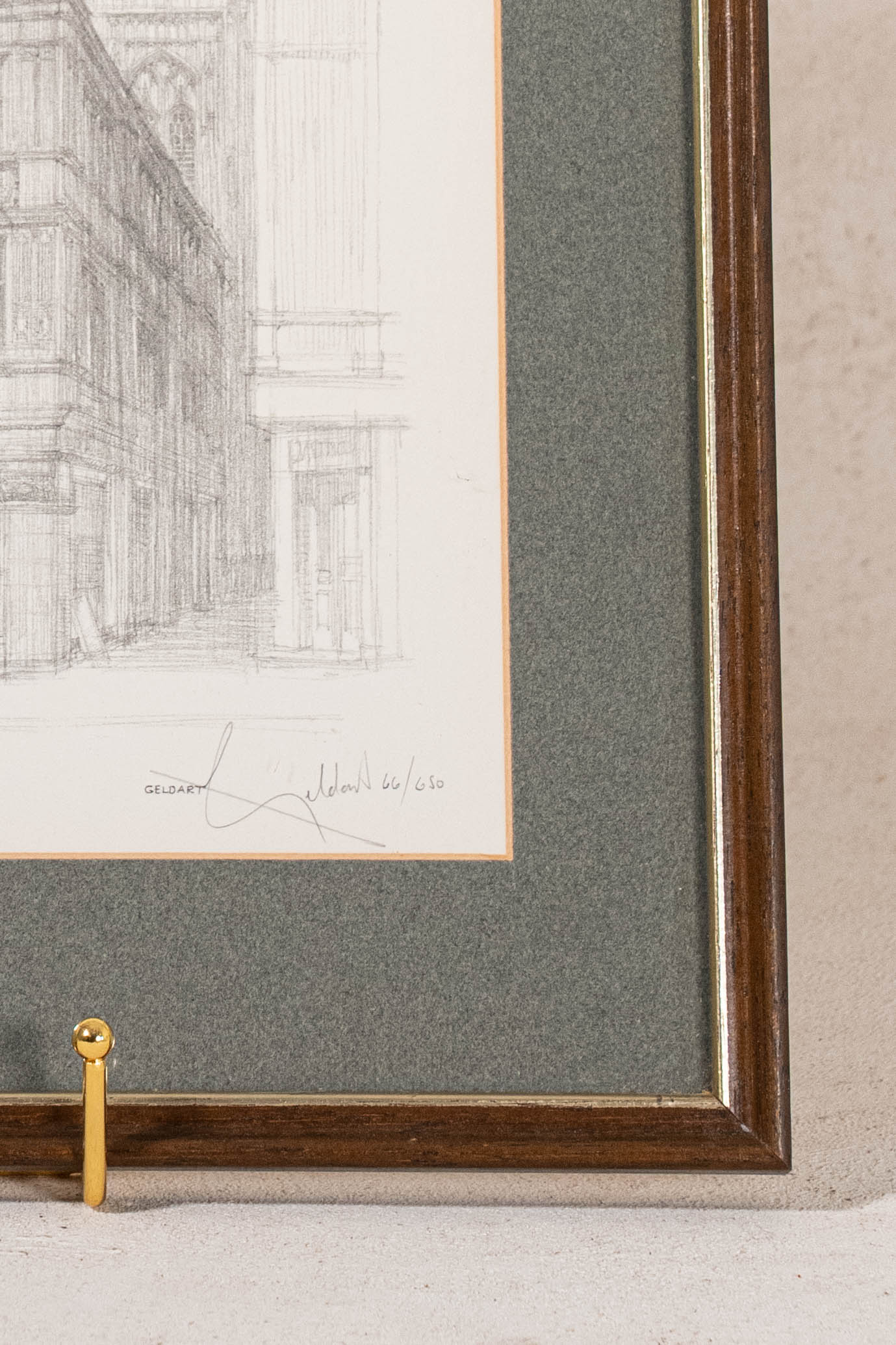 Set of 4 Signed Limited Edition Architectural Prints of Historic Manchester Scenes (by William Geldhart, English)