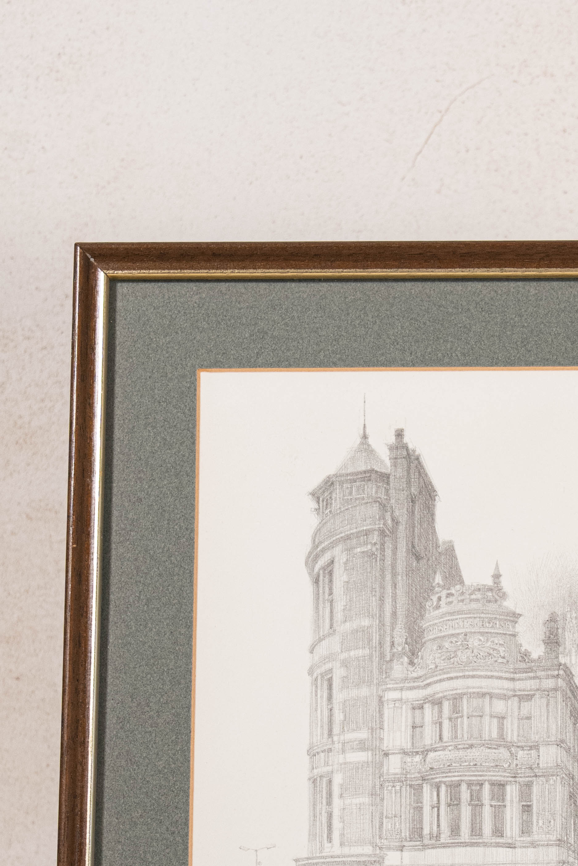 Set of 4 Signed Limited Edition Architectural Prints of Historic Manchester Scenes (by William Geldhart, English)