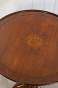 Load image into Gallery viewer, Sheraton Revival Inlay Mahogany Pedestal Table (c. 1820)
