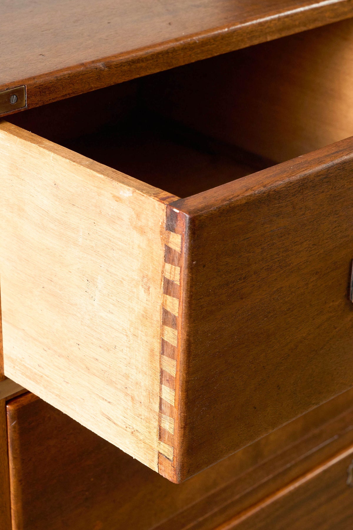 Early 19th Century English Mahogany Campaign Chest (c. 1830)