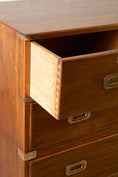 Load image into Gallery viewer, Early 19th Century English Mahogany Campaign Chest (c. 1830)
