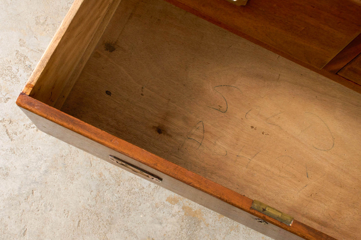 Early 19th Century English Mahogany Campaign Chest (c. 1830)