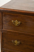 Load image into Gallery viewer, 18th Century 3-Drawer Oak Chest On Bun Feet
