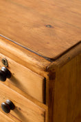 Load image into Gallery viewer, 19th Century English Victorian Pine 2-Over-3 Chest (c. 1900)
