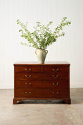 Load image into Gallery viewer, Georgian Mahogany Unusually Wide 2-Over-3 Chest
