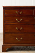 Load image into Gallery viewer, Georgian Mahogany Unusually Wide 2-Over-3 Chest
