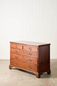 Load image into Gallery viewer, Georgian Mahogany Unusually Wide 2-Over-3 Chest
