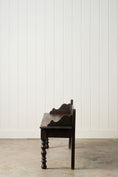 Load image into Gallery viewer, 19th Century Victorian Oak Carved Bench
