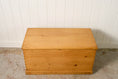 Load image into Gallery viewer, 19th Century English Pine Trunk with Exposed Joinery

