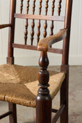 Load image into Gallery viewer, PAIR of 18th Century Lancaster Spindle Back Armchairs

