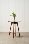 Load image into Gallery viewer, Edwardian Floral Inlaid Side Table with Crossbanded Edge (c. 1900)
