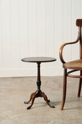 Load image into Gallery viewer, Antique English Mahogany Oval Wine Table
