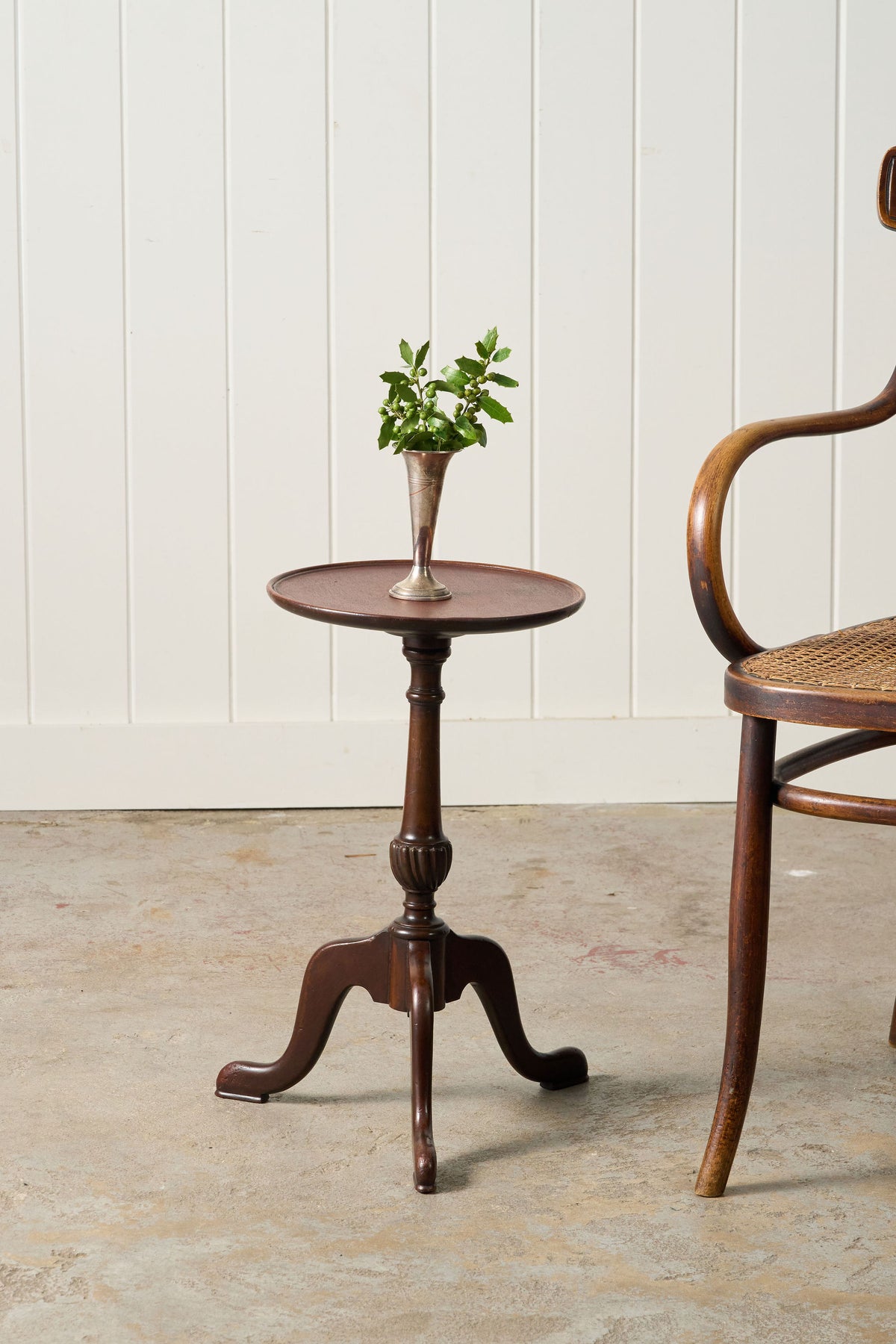 Antique English Mahogony Wine Table