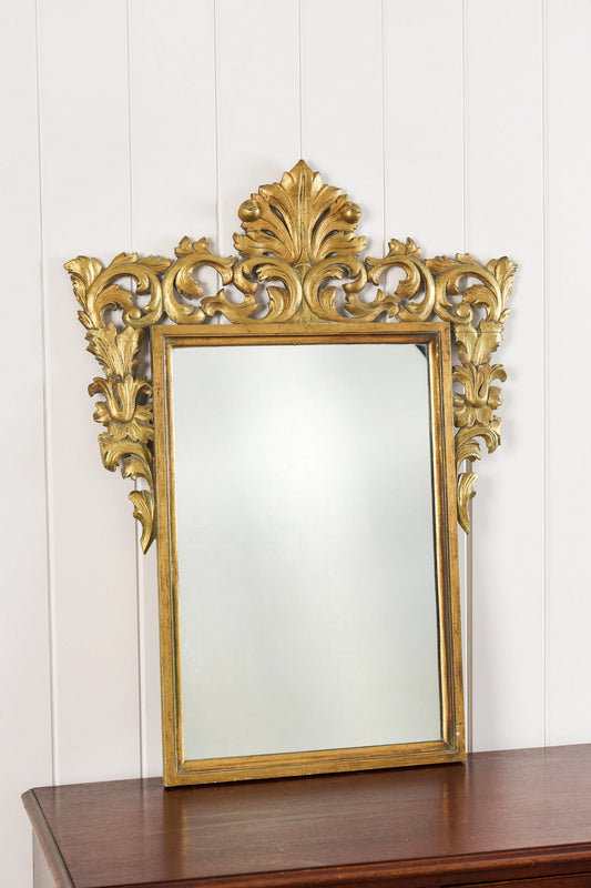 Antique French Giltwood Mirror (c. 1900)