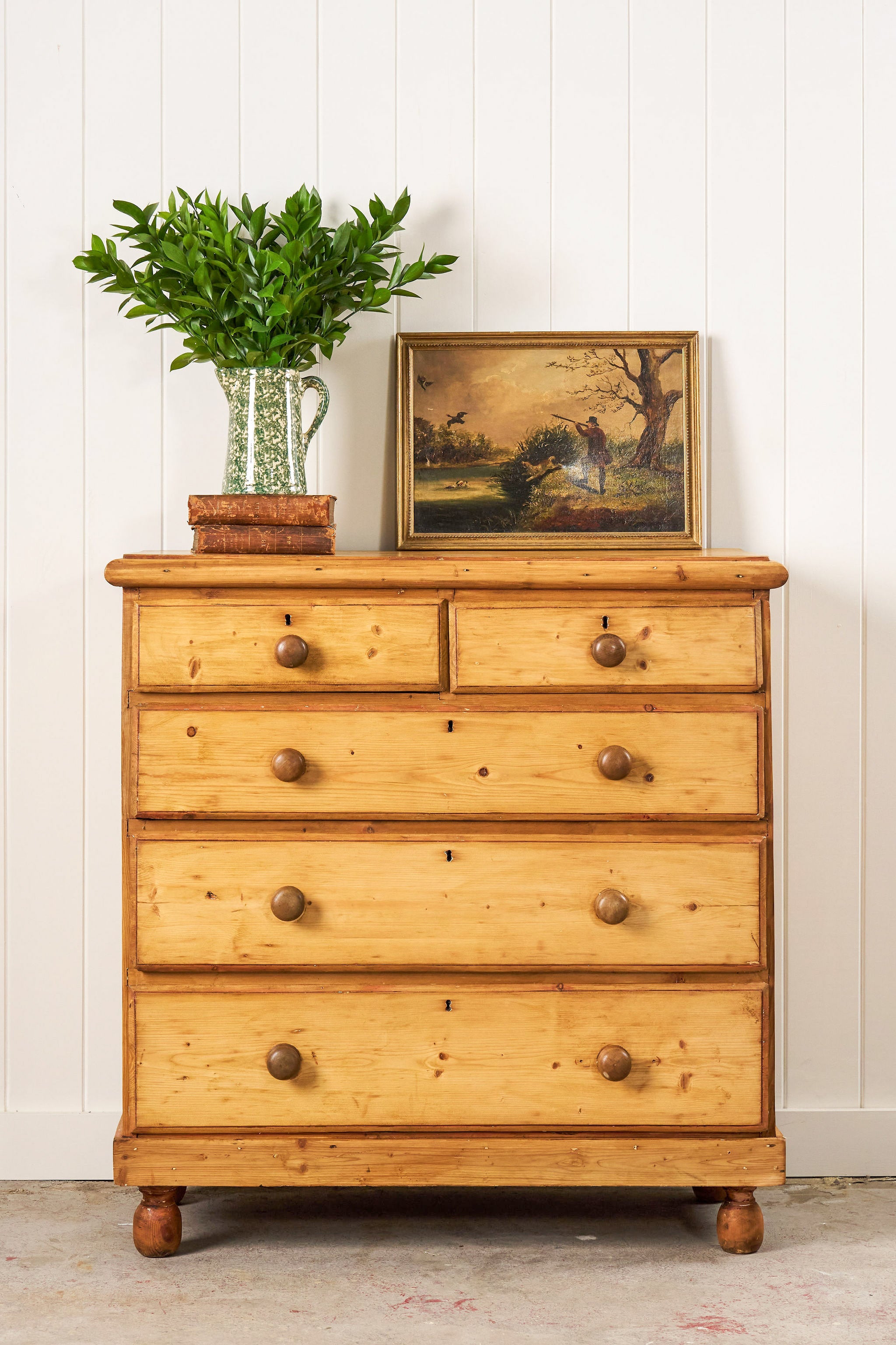 19th Century English Pine Chest