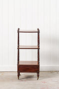 Load image into Gallery viewer, Three-Tier Regency Mahogany Whatnot
