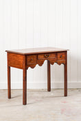 Load image into Gallery viewer, George III Mahogany 3-Drawer Lowboy
