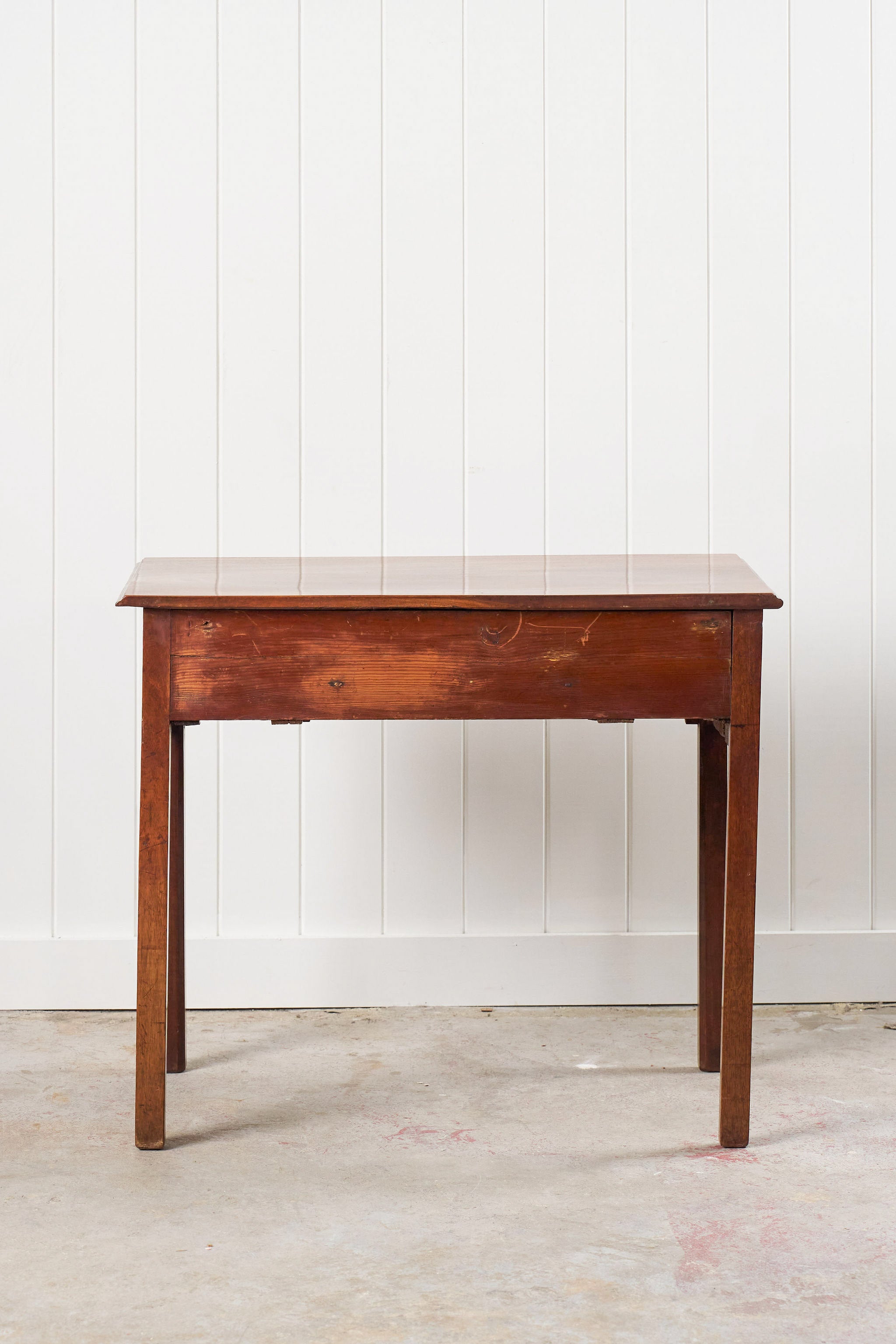 George III Mahogany 3-Drawer Lowboy