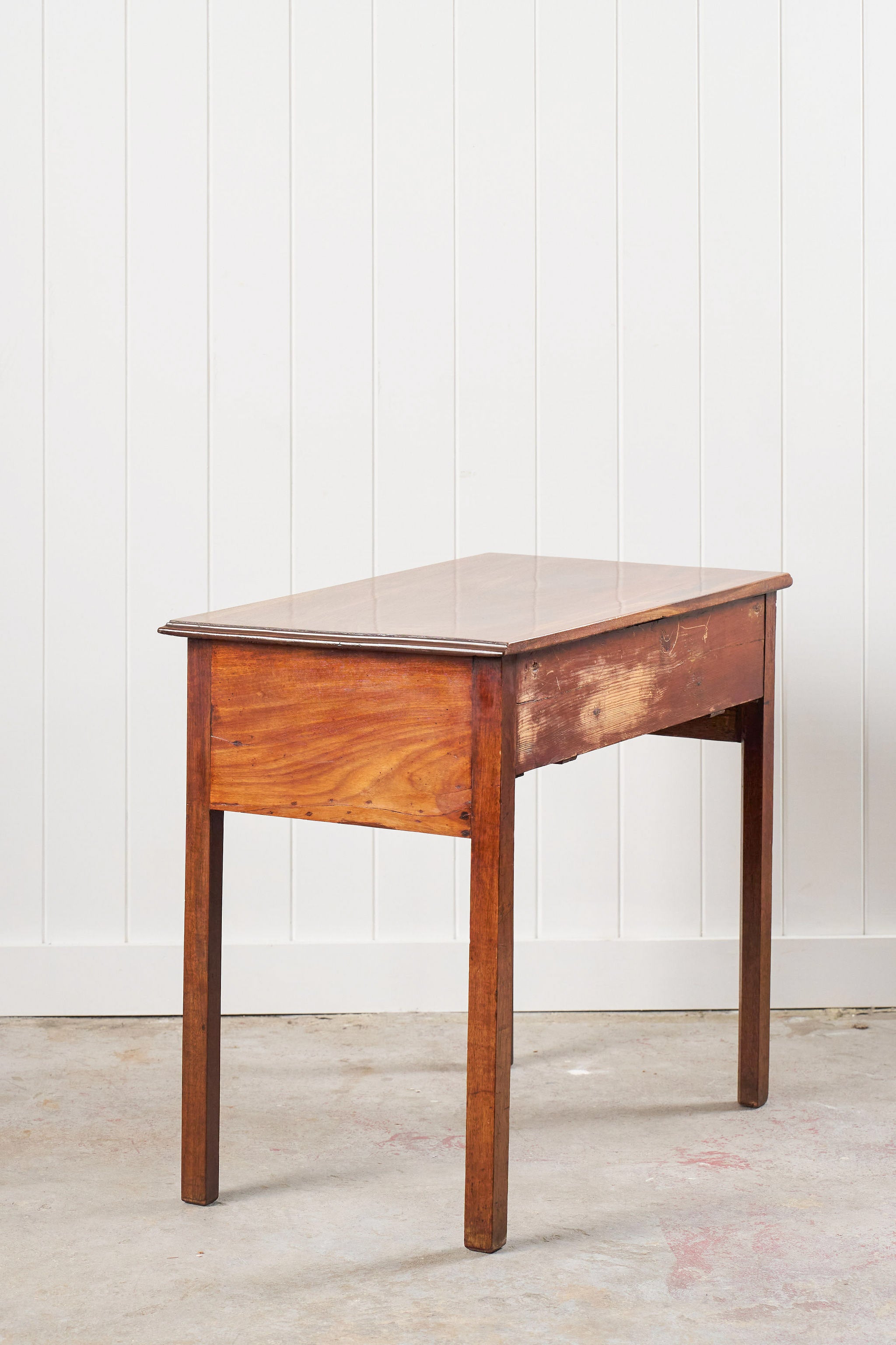 George III Mahogany 3-Drawer Lowboy