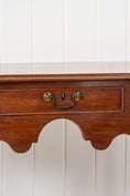 Load image into Gallery viewer, George III Mahogany 3-Drawer Lowboy
