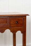 Load image into Gallery viewer, George III Mahogany 3-Drawer Lowboy
