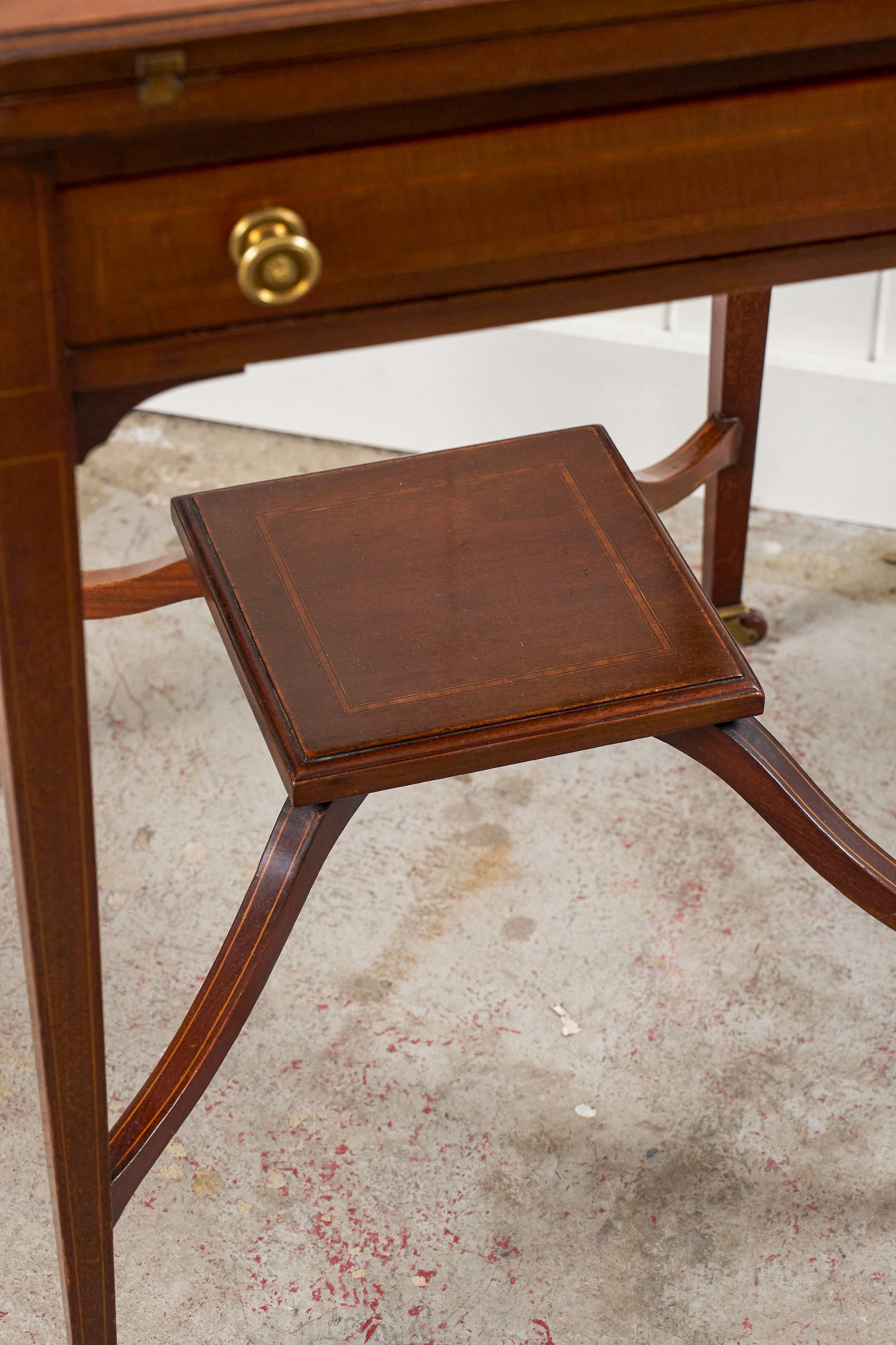 Edwardian Envelope Card Table