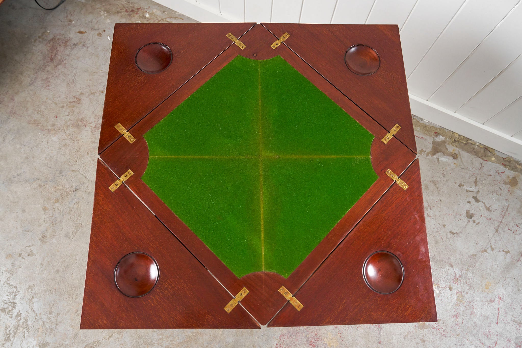 Edwardian Envelope Card Table