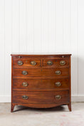 Load image into Gallery viewer, 19th Century Georgian Mahogany Bowfront with Lionhead Pulls
