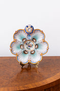 Load image into Gallery viewer, Antique Colorful Hand Painted French Oyster Plate
