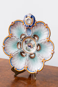 Load image into Gallery viewer, Antique Colorful Hand Painted French Oyster Plate
