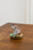 Load image into Gallery viewer, Elephant Playing at Waterfront Limoges France Keepsake Box
