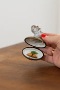 Load image into Gallery viewer, Elephant Playing at Waterfront Limoges France Keepsake Box
