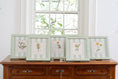 Load image into Gallery viewer, Bespoke Botanical | Antique Botanical Book Plate (c. 1890) in Hand Painted Frame
