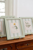 Load image into Gallery viewer, Bespoke Botanical | Antique Botanical Book Plate (c. 1890) in Hand Painted Frame

