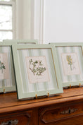 Load image into Gallery viewer, Bespoke Botanical | Antique Botanical Book Plate (c. 1890) in Hand Painted Frame
