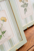 Load image into Gallery viewer, Bespoke Botanical | Antique Botanical Book Plate (c. 1890) in Hand Painted Frame
