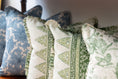 Load image into Gallery viewer, 22x22 Pillow Covers | William Morris ‘Chrysanthemum Toile’ (PAIR)
