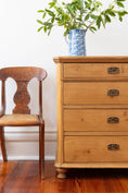 Load image into Gallery viewer, European 19th Century Pine 4-Drawer Chest
