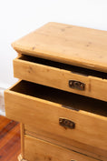 Load image into Gallery viewer, European 19th Century Pine 4-Drawer Chest
