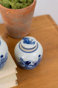 Load image into Gallery viewer, Petite Ginger Jar with Asian Scene
